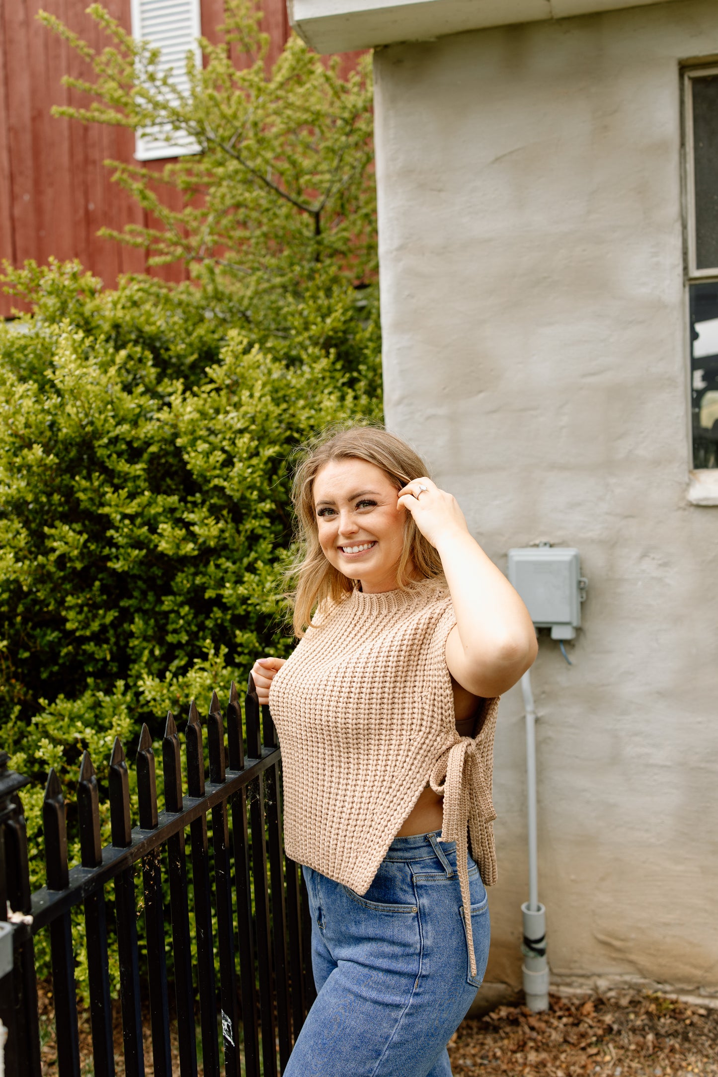 Ellen Textured Knit Top