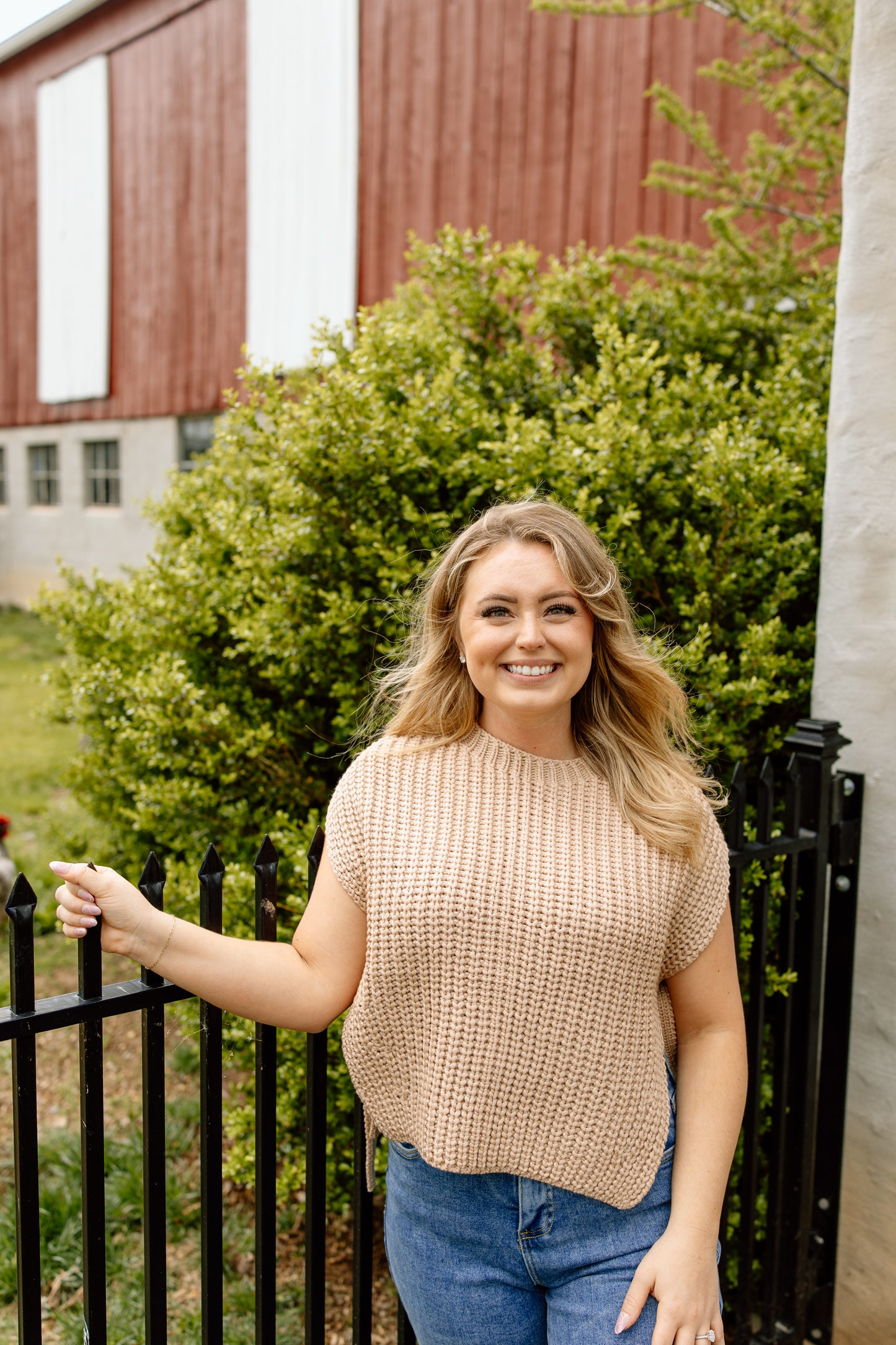 Ellen Textured Knit Top